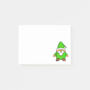 Post-it® Notes de post-it sur Gnome de dessin mignon