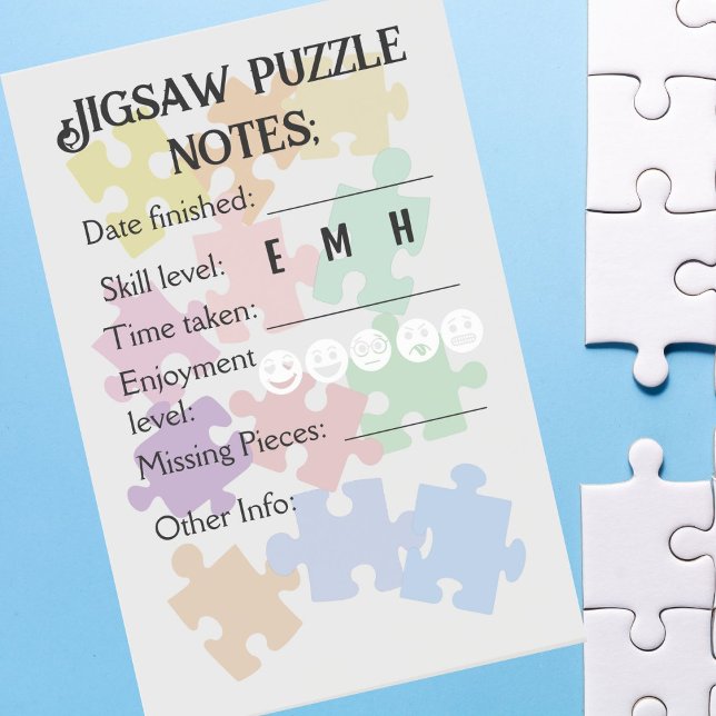 Post-it® Notes de puzzle pour les fanatiques de casse-tête (Jigsaw notes)