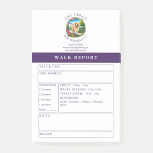 Post-it® Notes de rapport de promeneur de chien - Labrador