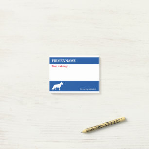 Post-it® Notes de rendez-vous pour chien de berger