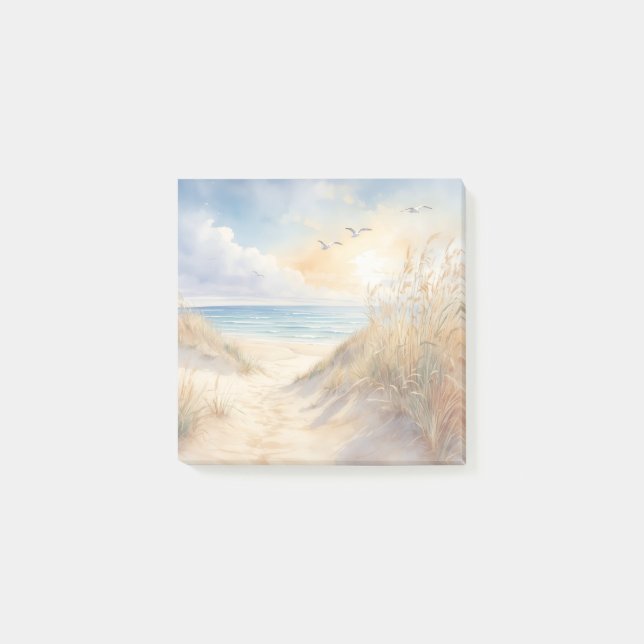 Post-it® Notes de scène de plage (Devant)