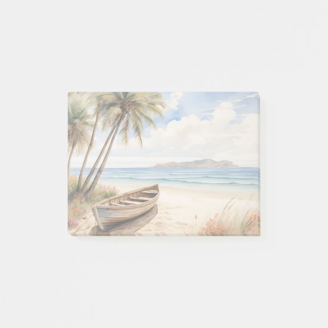 Post-it® Notes de scène de plage (Devant)