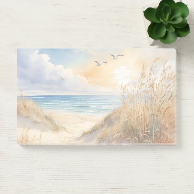 Post-it® Notes de scène de plage (Bureau)
