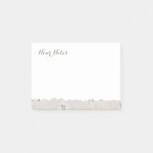 Post-it® Notes de scrapbook en papier vieilli vintage