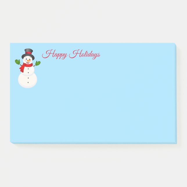 Post-it® Notes de Snowman (Devant)