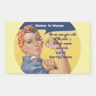 Post-it® Notes de Woman2Woman | Rosie la riveteuse
