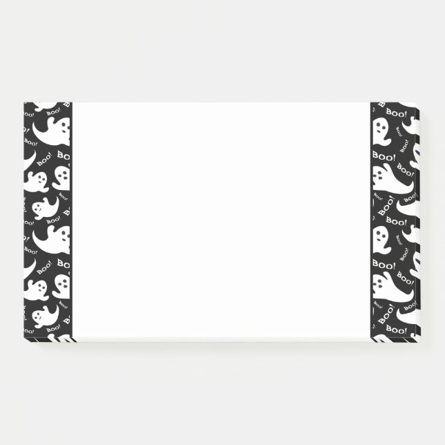 Post-it® Notes des billets de Halloween Boo Ghosts (Devant)