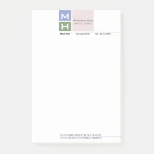 Post-it® Notes des blocs de tonalité Cool initiés