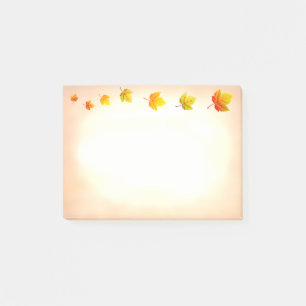 Post-it® Notes des feuilles automnales