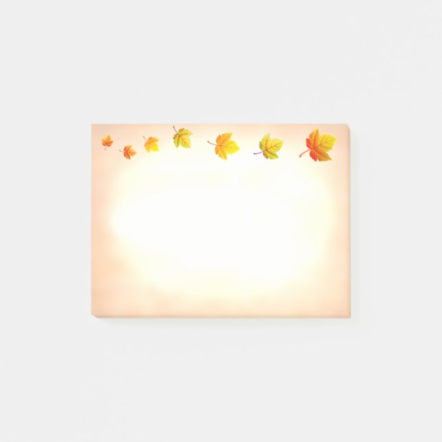 Post-it® Notes des feuilles automnales (Devant)