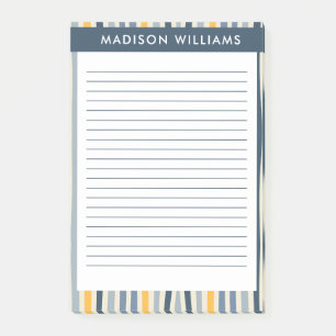 Post-it® Notes des lignes colorées