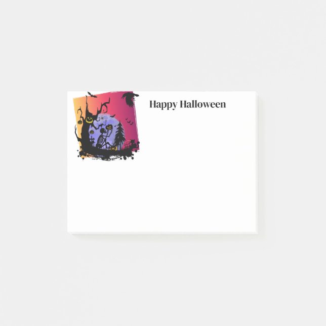 Post-it® Notes d'Halloween (Devant)