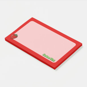 Post-it® Notes d'icône de fraise