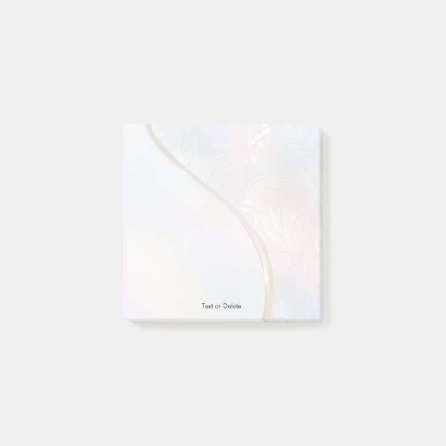 Post-it® Notes d'Iridescente Abstraite moderne (Devant)