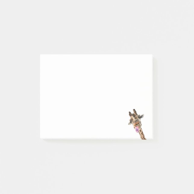 Post-it® Notes drôles de girafe (Devant)