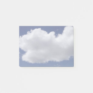 Post-it® Notes du ciel nuageux sur le post-it