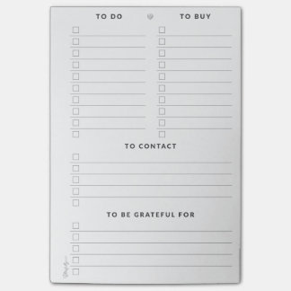 Post-it® Notes du Courrier-It® de ToDo multiple