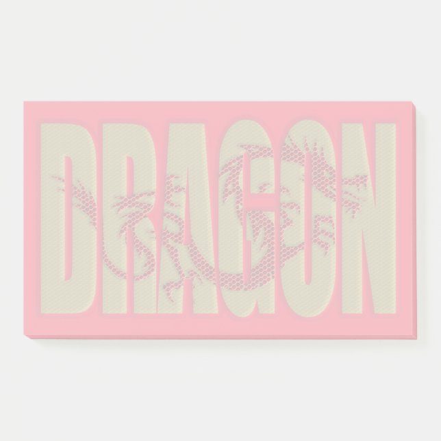 Post-it® notes du dragon post-it (Devant)