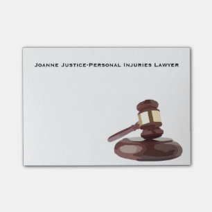 Post-it® Notes du juge Gavel Post-It