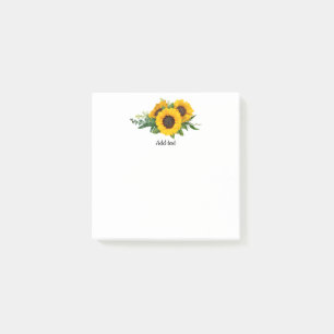 Post-it® Notes du modèle des tournesols