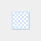 Notes du modèle du jeu d'échecs Blue Pastel
