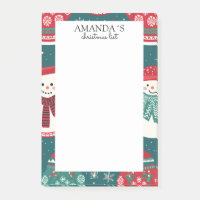 Notes du motif de Noël