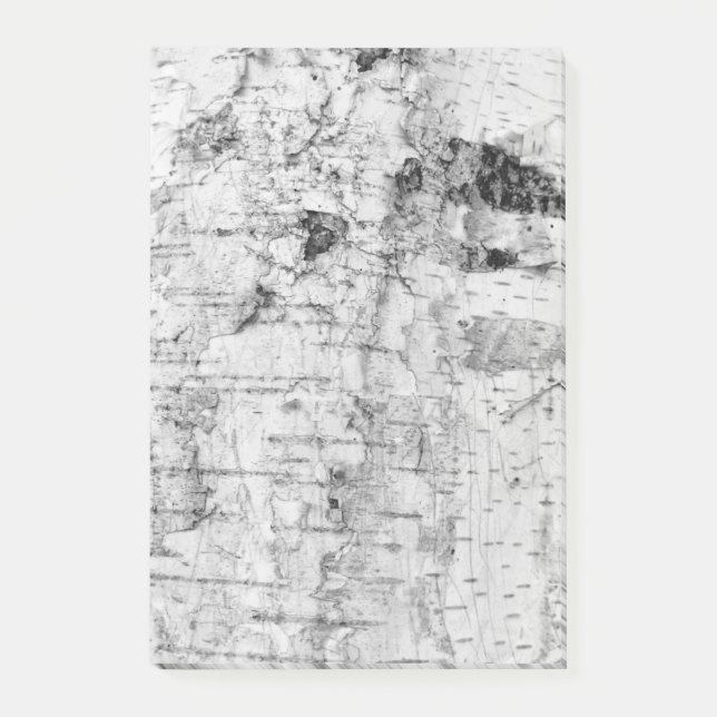 Post-it® Notes du motif d'écorce de bouleau (Devant)