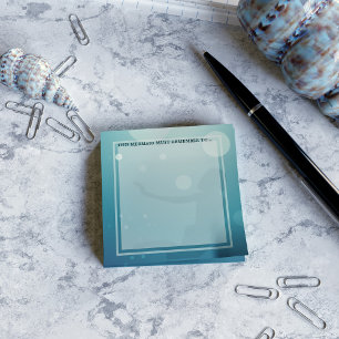 Post-it® Notes d'une lettre de Siraid moderne
