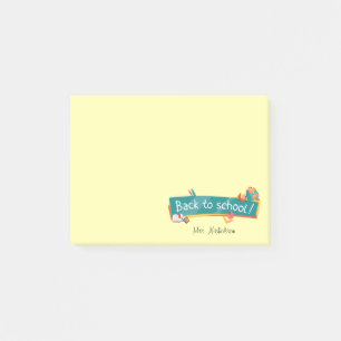 Post-it® Notes Enseignant Retour à l'école