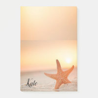 Post-it Notes Étoile Poisson Plage