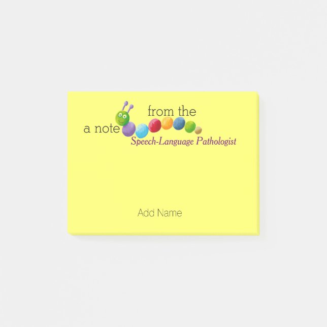 Post-it® Notes faites sur commande de Courrier-it® de (Devant)