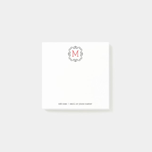 Post-it® Notes faites sur commande de Courrier-it® de (Devant)