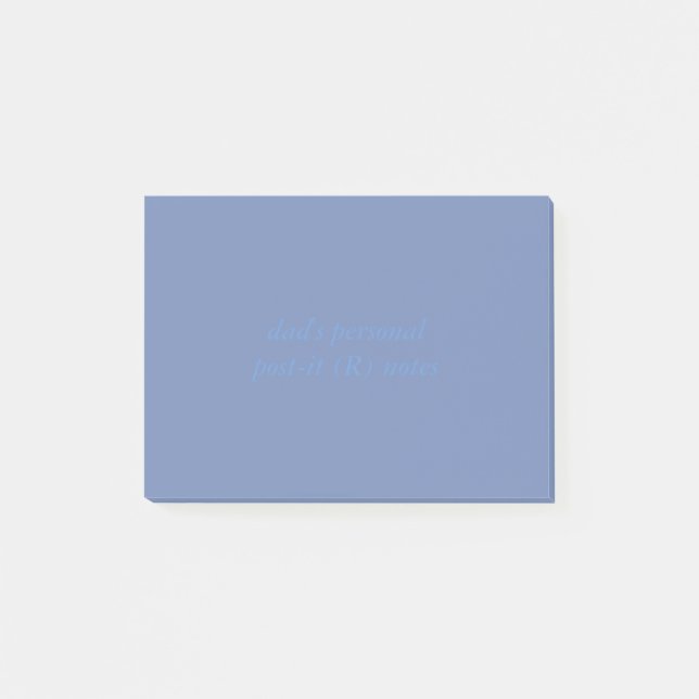 Post-it® notes faites sur commande du post-it (r) (Devant)