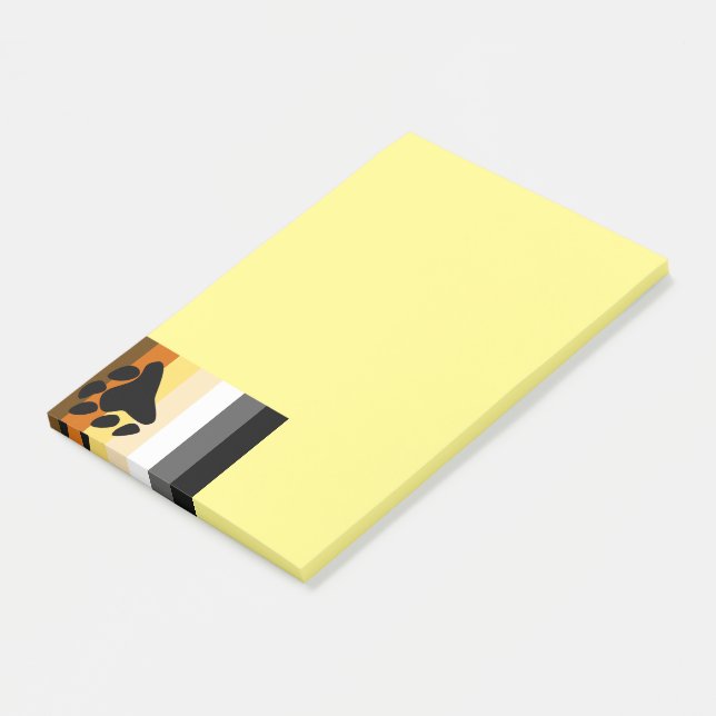 Post-it Notes Fierté d'Ours (Incliné)