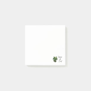Post-it Notes Fleur de Peperomia Pastèque