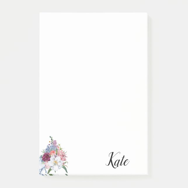 Post-it Notes Floral (Devant)