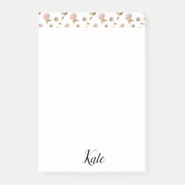 Post-it Notes Floral (Devant)