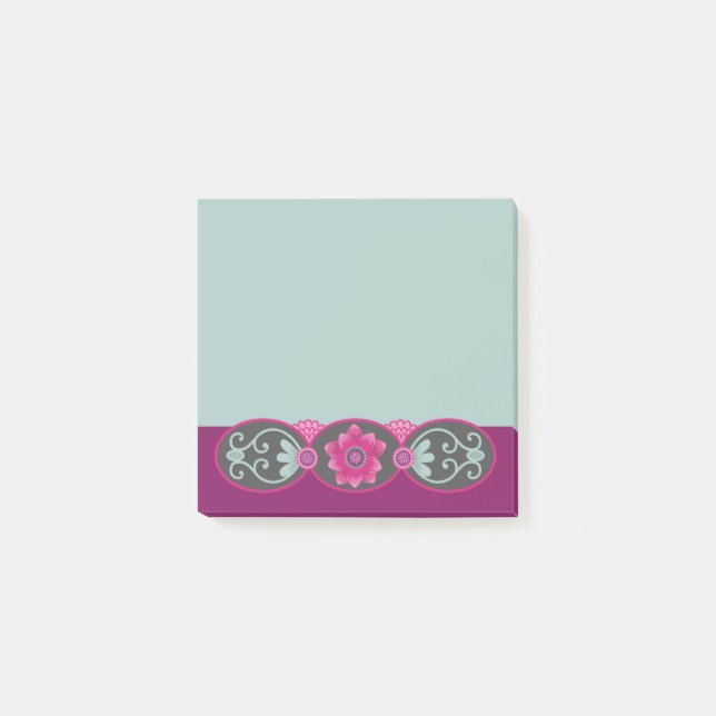 Post-it® Notes florales vintages (Devant)