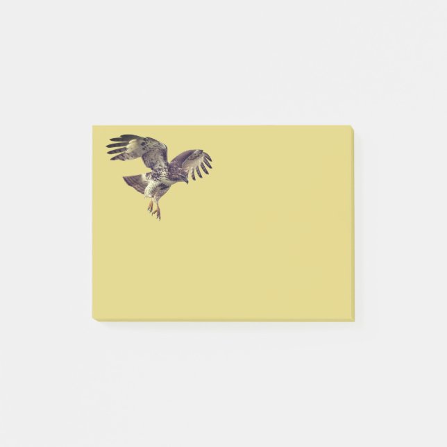 Post it notes Hawk (Front)