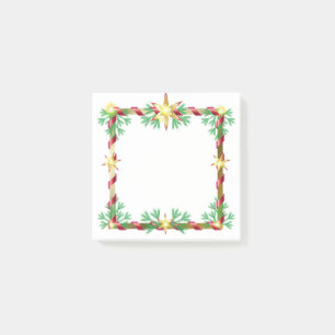 Post-it® Notes Holiday Gold Star Christmas Wreath