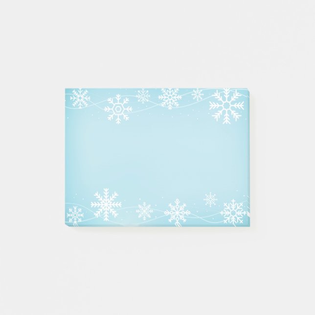 Post-it-Notes-Holiday Snowflakes Post-it Notes (Front)