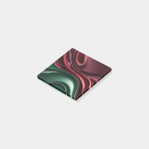 notes in stylish graphic