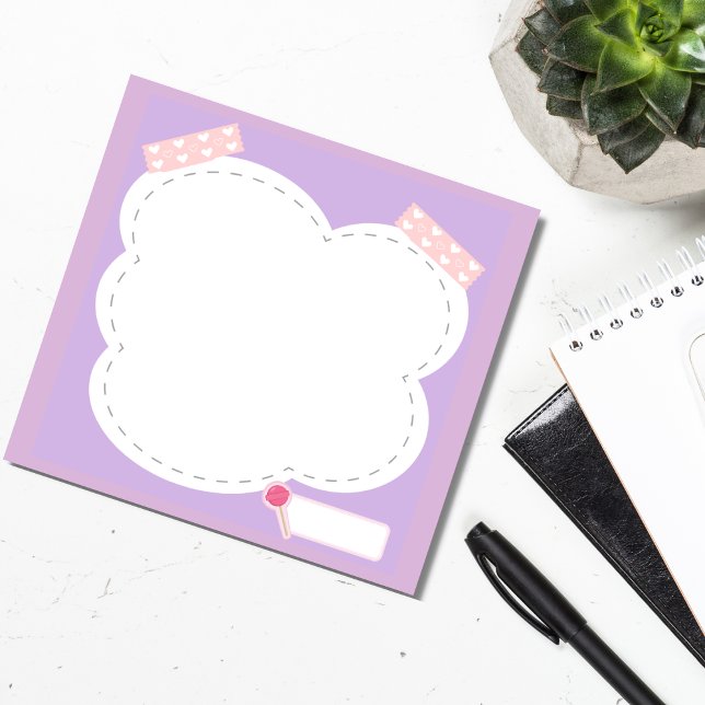 Post-it® notes lilas collantes post-it (Créateur téléchargé)