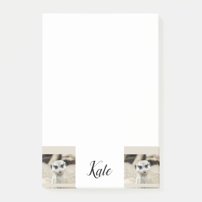 Post-it Notes Meerkat (Front)