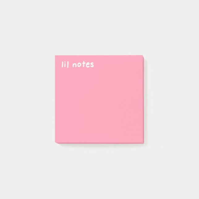 Post-it® Notes Melony Post-It de Lil Notes (Devant)