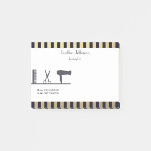 Post-it® Notes mignonnes de Courrier-it® de coiffeur