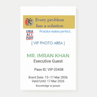 Post-it Notes | Minimalist | Custom | Elegant