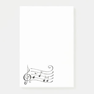 Post-it® Notes musicales