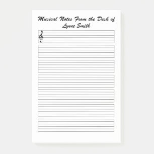 Post-it® Notes musicales liées