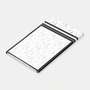 Post-it® Notes musicales Notes